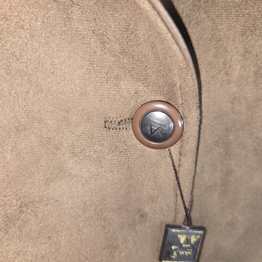 A Collezione olive/brown cropped jacket - Picture 6 of 11